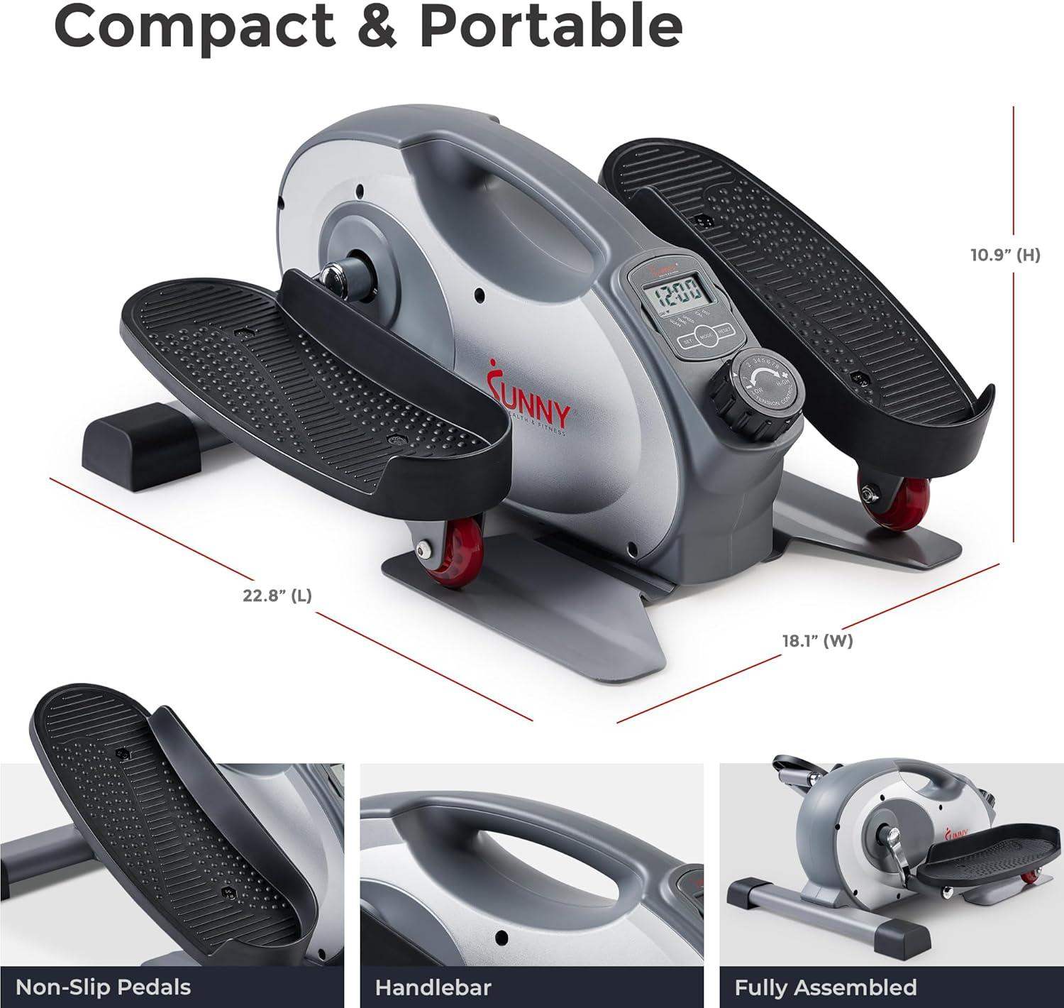 Under Desk Elliptical for Low-Impact Pedal Exercise with Classic, Smart and Motorized Options - imprüv  