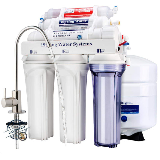 Under Sink Water Filter System with 6-Stage Reverse Osmosis and pH Alkaline Remineralization - imprüv  