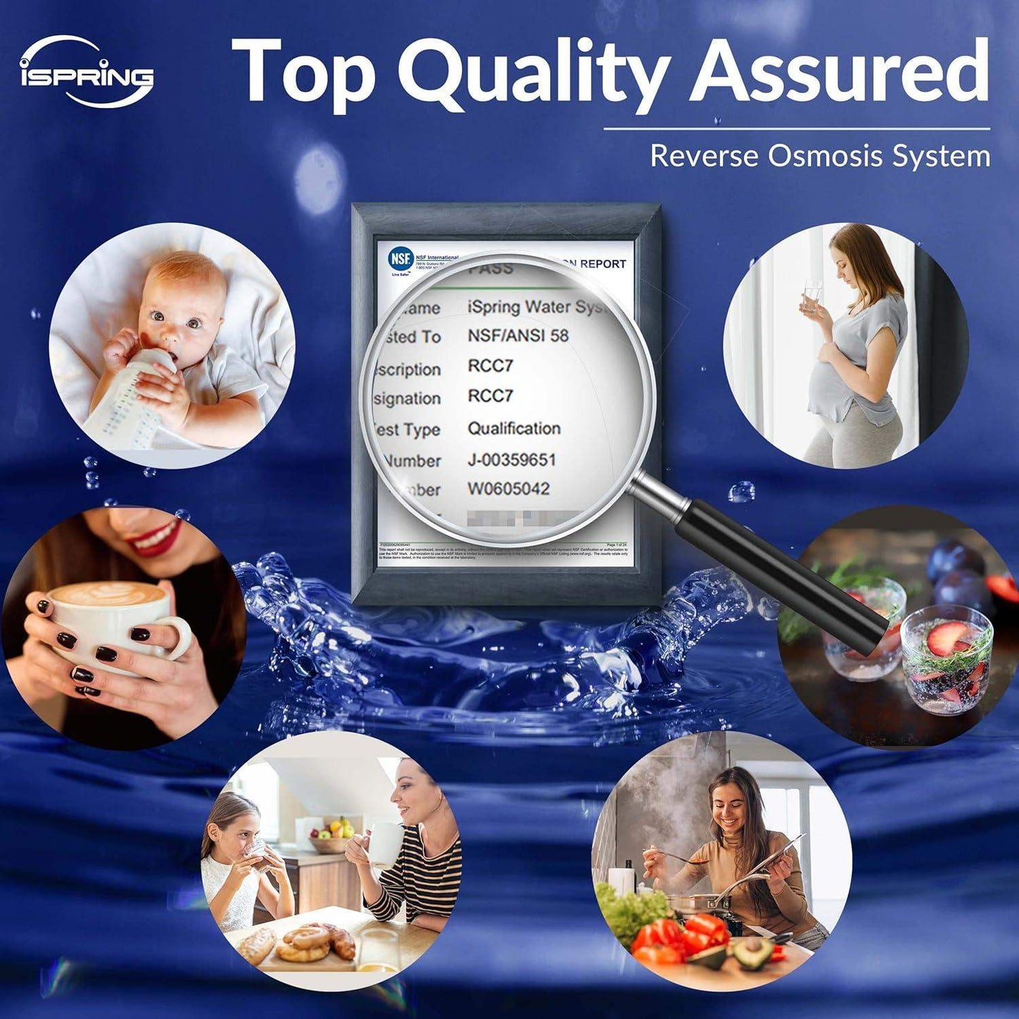 Under Sink Water Filter System with 6-Stage Reverse Osmosis and pH Alkaline Remineralization - imprüv  