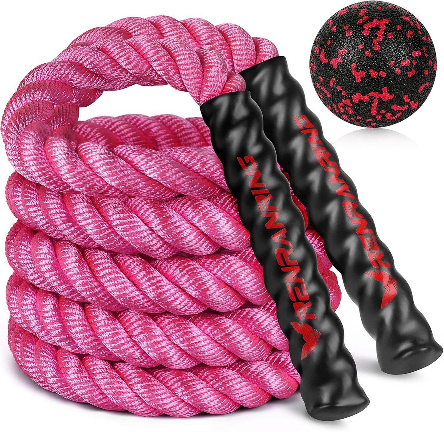 Weighted Jump Rope, 9.8ft Heavy Exercise Jumping Rope for Adults - imprüv  