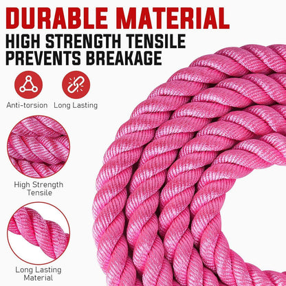 Weighted Jump Rope, 9.8ft Heavy Exercise Jumping Rope for Adults - imprüv  