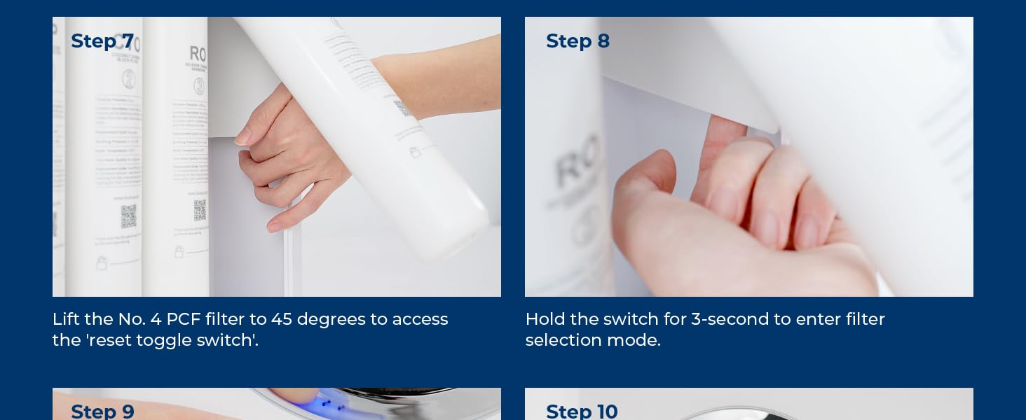 Bluevua Reverse Osmosis Countertop Water Filter, 6-Stage Filtration with UV Sterilization - imprüv 