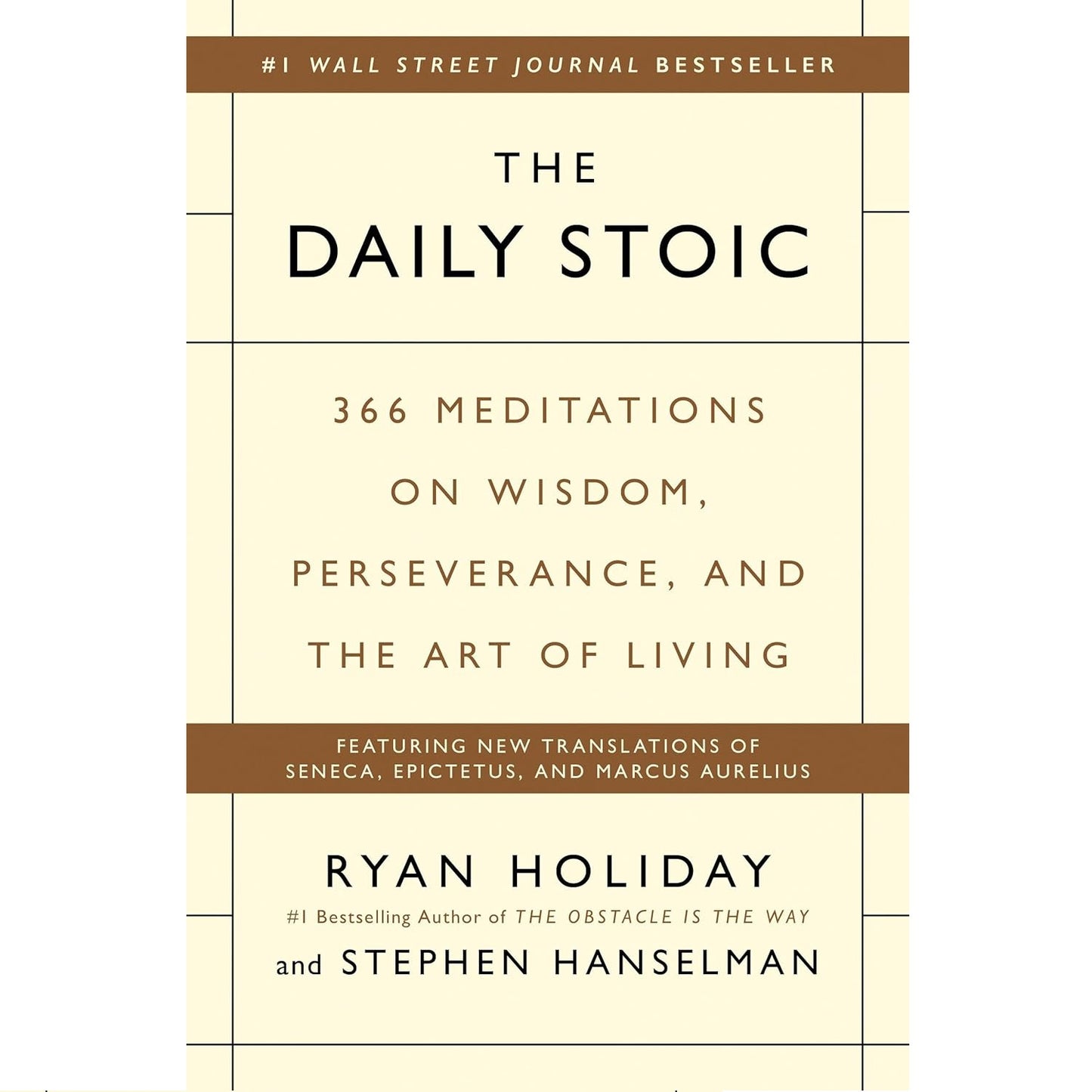 The Daily Stoic: 366 Meditations on Wisdom, Perseverance, and Living - imprüv 